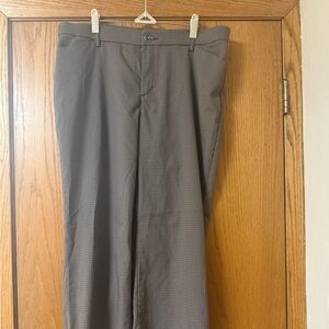 Lee Women’s  Brown Patterned Dress Pants